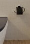 Black Economical Assembled Covered Toilet Paper Holder - 6