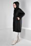 Hooded Zippered Inflatable Coat 90319 - 2