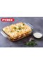 Irresistible Rectangular Roaster 2.1L - Versatile Borosilicate Glass Kitchen Essential - 4