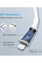3 قطع من كابل Type-C إلى Lightning، كابل شحن سريع للآيفون بطول 6 أقدام مع خاصية توصيل الطاقة من النوع C - 2