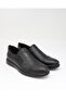2917 Black Genuine Leather Anatomical Casual Men's Shoes - 2