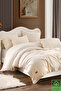 Cotton Natural Undyed Double Buttoned Duvet Cover Set - 2