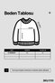 Women's Polo Neck Oversized Striped Knitwear Sweater 1128 - 3