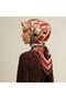 E25Ya9315D02 31 Dj Pure Silk Scarf 9315D (t)