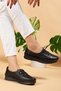 Women's Black Classic Shoes Orthopedic Mother Shoes Mother Ballet Flats Shoes Mother Women's Casual Shoes - 2