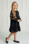 Three-Dimensional Tulle Detailed Seasonal Children's Dress 08196 - 2
