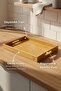 Lara Bamboo Patterned Tray Medium