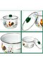 3 lt 20 cm Rooster Enameled Milk Yogurt Soup Pot - 2