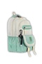 Korean Model 5 Compartment Water Repellent Water Bottle Compartment Sports Travel Middle School High School Daily School Backpack 704 - 4