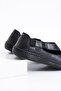 Cesa Side Rubber Window Genuine Leather Women's Shoes Black Skin - 4