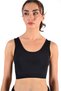 Shaping / Sculpting Sportsman Bustier Sports Bra with Back Cross Detail and Padded