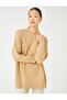 Oversize Knitted Sweater Crew Neck