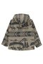 Horse Printed Hooded Shirt for Ages 10-13 - Black - 2