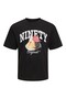 Jack&jones Crew Neck Short Sleeve Black Men's T-shirt 12229290
