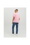 Jack&jones Crew Neck Printed Pink Men's 100% Cotton T-shirt12238166 - 7