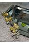2-Piece Stainless Steel Square Model Hobistan Luxury Presentation Stand with Butterfly Accessories - 6