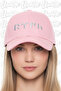 Gokturkish Turkish Embroidered Hat – Pink 100% Cotton Gabardine Unisex Model