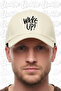 Wake up Embroidered Hat – Cream 100% Cotton Gabardine Unisex Model