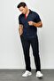 Desen Minimalist Polo Neck Men's T-Shirt - Short Sleeve - Comfortable - 3