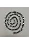 Steel King Necklace Black White - 4