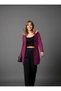 Women's Hooded Furry Pocket Knitwear Cardigan - 2