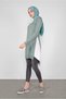 Shirt Piece Hooded Knitwear Tunic 41060 - 3