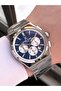 Steel Cord Chronometer Dial Design 3 Atm Water Resistant Men Wristwatch 14082.3 - 4