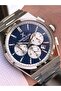 Steel Cord Chronometer Dial Design 3 Atm Water Resistant Men Wristwatch 14082.3 - 2