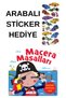 Car Sticker with Gift - Preschool Illustrated Books Tale - Adventure Tales