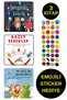 Emoji Sticker Gift - Preschool Illustrated Books - SEVGİNİN GÜCÜ - KAĞIT BEBEKLER - MEVSİM