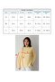Una Fiaba - Yellow Oversize Soft Textured Hair Knit Crew Neck Women's Sweater - 2