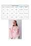 Una Fiaba Oversize Crew Neck Soft Textured Knitwear Sweater - 2