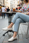 Women's Cream Daily Casual Orthopedic Babet Classic Comfortable and Flexible Sole Stylish Lightweight Home Business Outdoor Babet - 4