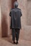 Accessory Detailed Pants Suit 44542 - 3