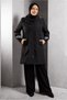 Hooded Plus Size Trench Coat 10918 - 2