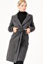Women's Coat, Lightweight, Warm, Soft Textured, Stylish Model - 2
