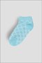 4 Pairs of Summer Cotton Girls' and Baby Booties Socks - 3