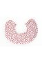 Liquid Proof Round Collar Baby Bib 100% Cotton 0-2 Years Red