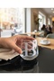B Letter Laser Cut Non-Removable Glass Cup-Candle Holder-Pen Holder-Suitable for Use as a Mini Vase 1 Pc