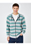 Men's Green Striped Sweatshirt 3WAM70518MK - 3