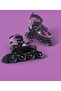Illuminated Silicone Wheel Number Adjustable Aluminum Body Children's Exercise Skating 2 Functions - 2