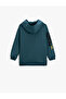 Printed Hooded Sweatshirt - 2