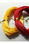 1 mm 20 Meters Yellow 20 Meters Red Color Parachute Cord Macrame Bracelet Cord Necklace Jewelry Design Cord - 8