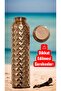 100% Copper Handmade Water Flask 700 ml Very Useful for Health Copper Water Bottle Copper Thermos Copper Flask - 4