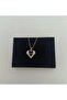 Women's blue stone steel necklace - 5