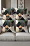طقم غطاء وسادة رقمي مكون من مطبوع قطع ناعمة الملمس (43 × 43 سم) KRL0025