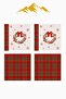 Digital Printed Soft Textured 4-Piece Throw Pillow Cover Set (43X43 cm) Krl0054 - 3