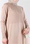 HAIR KNITTED PATTERNED KNITWEAR DRESS 42015 - 4