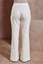 SLIP DETAILED TROUSERS 70716 - 3