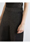 Ermus Global and Mixed Waist Elasticated Shiny Look Women's Trousers - 3